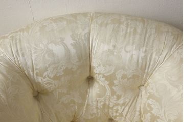 中古　超美品　DREXEL HERITAGE(ドレクセルヘリテイジ)　アップホルスタリ—　気品ある佇まいが美しい1人掛けソファ(定価約62万円)(一人掛けソファ、アームチェア)(R-054444)