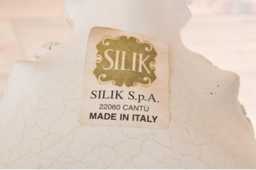 中古　美品　SILIK(シリック)　ロココ調　エレガントな佇まいが魅力の引き出し付きサイドテーブル(コンソールテーブル、花台、飾り棚)(定価約39万円)(R-054451)