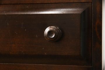 中古　北海道民芸家具　深みのある色合いが美しい小引き出し(チェスト、整理箱)(R-054464)
