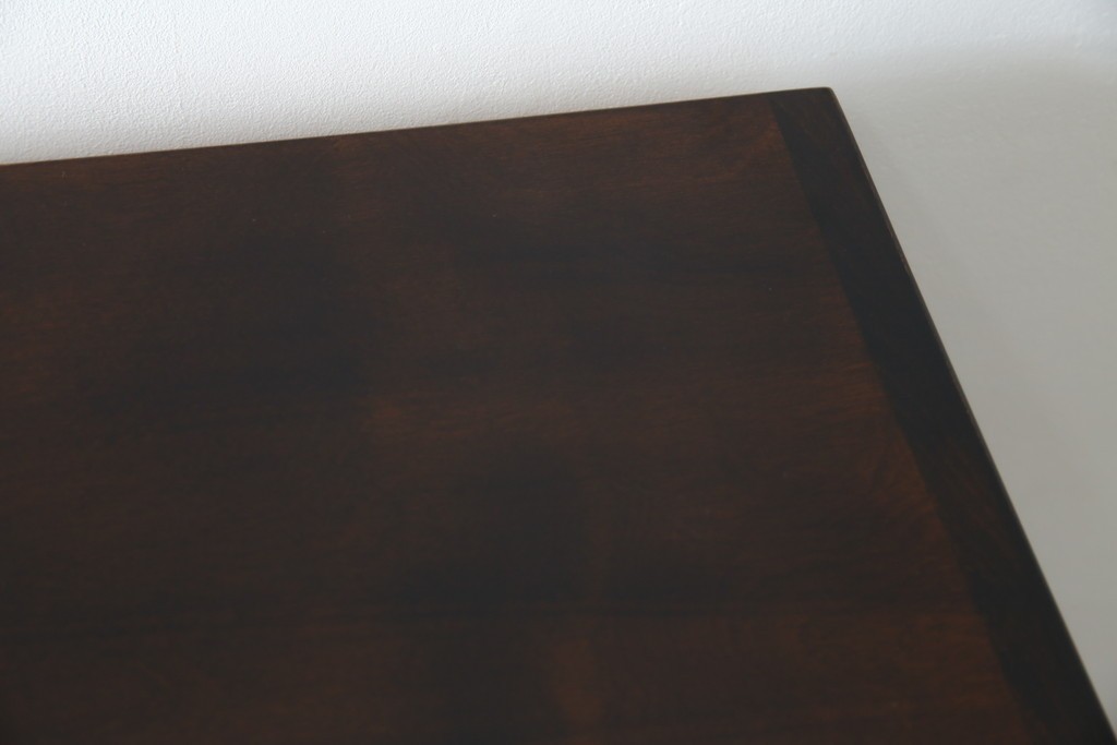 中古　国産　民芸家具　勇峰工芸　シックな佇まいが大人の空間を演出する、人気のハイチェスト　(R-054477)