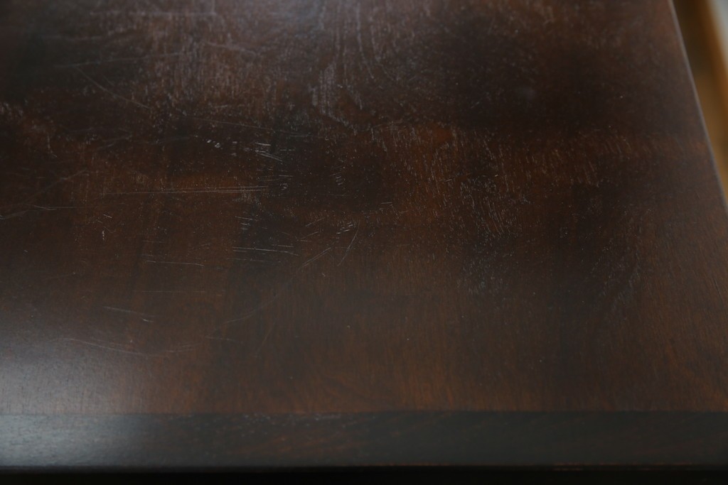 中古　国産　民芸家具　勇峰工芸　シックな佇まいが大人の空間を演出する、人気のハイチェスト　(R-054477)