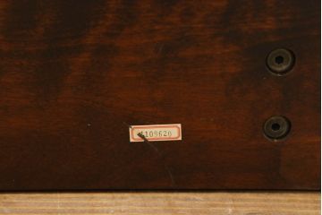 中古　美品　北海道民芸家具　シンプルで落ち着いた佇まいが美しい卓上ミラー(鏡)(R-054479)