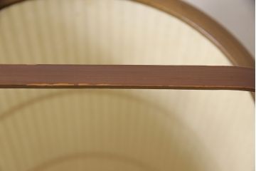 中古　みやび行燈(あんどん)　伝統工芸品　駿河竹千筋細工　和モダンな空間におすすめ!涼しげな雰囲気が魅力的なフロアスタンド(スタンド照明、スタンドライト)(R-054482)