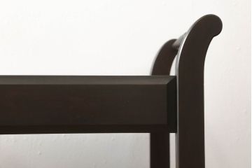 和製ビンテージ　希少!　絶版品　北海道民芸家具　クラシカルな佇まいが目を引くトロリーワゴン(キッチンワゴン、キャスターワゴン、ヴィンテージ)(R-054485)
