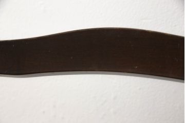 中古　北海道民芸家具　HM686　シックな色合いが落ち着いた雰囲気を醸し出すチェア2脚セット(板座チェア、椅子、ダイニングチェア)(R-054488)