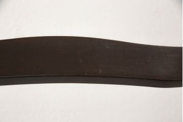 中古　北海道民芸家具　HM686　シックな色合いが落ち着いた雰囲気を醸し出すチェア2脚セット(板座チェア、椅子、ダイニングチェア)(R-054488)