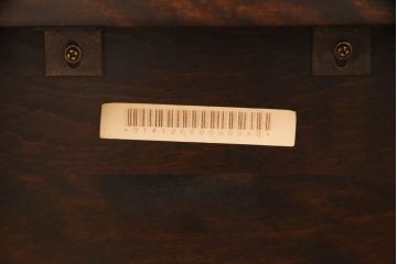 中古　北海道民芸家具　HM686　シックな色合いが落ち着いた雰囲気を醸し出すチェア2脚セット(板座チェア、椅子、ダイニングチェア)(R-054488)