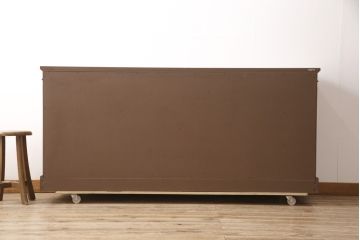 中古　DREXEL HERITAGE(ドレクセルヘリテイジ)　Triune(トライユン)　優雅な佇まいが魅力のクリデンザキャビネット(クレデンザ、サイドボード、リビングボード)(定価約66万円)(R-054491)