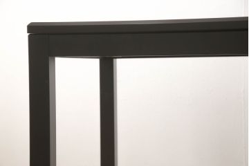 中古　美品　秋田木工　直線的なシンプルなデザインでモダンな空間を演出するダイニングテーブル(2人掛け、4人掛け)(R-054497)