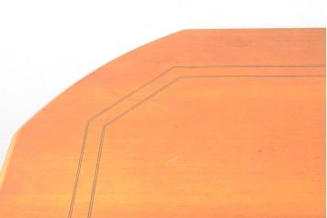 中古　IDC大塚家具取り扱い　イタリア高級家具　メデア(Medea)　クラシカルな佇まいが美しいダイニングテーブル(定価約100万円)(食卓)(R-054513)