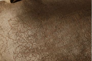 フランスアンティーク　マホガニー材　脚やアームなど凝ったデザインが魅力的な1人掛けソファ(一人掛けソファ、アームチェア、ラウンジチェア)(R-054524)