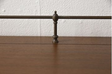 中古　美品　DREXEL HERITAGE(ドレクセルヘリテイジ)　Triune(トライユン)　クラシカルな雰囲気が素敵なキャスター付きサービス台(ワゴン、サイドボード、サーバー)(R-054535)