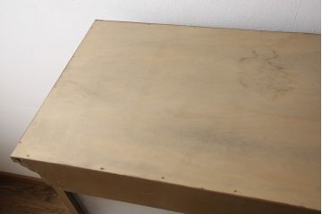 和製アンティーク　タイル貼りの土台付き　懐かしさ漂うタバコ屋のガラスケース(ショーケース、陳列棚、店舗什器、たばこ、煙草)(R-054540)