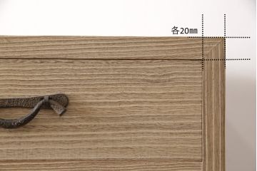 中古　美品　国産手造り　収納力抜群!引き出し14杯も付いた上品な佇まいの総桐箪笥(並厚)(総桐たんす、着物箪笥、衣装箪笥、チェスト)(定価約64万円)(R-054541)