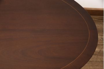 中古　美品　アメリカ　Baker(ベーカー社)　マホガニー材　品のある佇まいが目を引くセンターテーブル(ローテーブル)(R-054547)