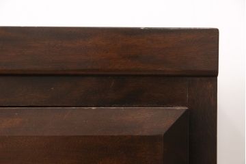 中古　美品　松本民芸家具　D型整理タンスI　和洋どちらにも馴染む上品な佇まいのチェスト(洋服タンス、引き出し)(定価約38万円)(R-054567)