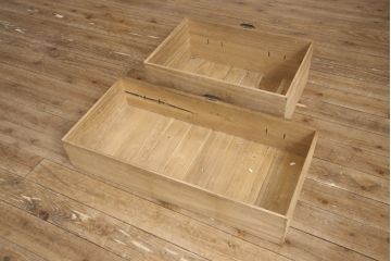 和製アンティーク　総桐材　会津産　歴史を感じる佇まいが魅力的な時代箪笥ローボード(和たんす、ローチェスト、引き出し、収納箪笥)(R-054576)