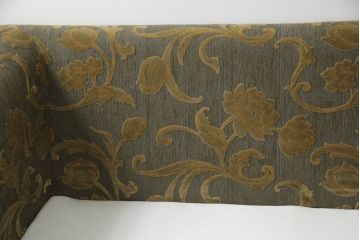 中古　美品　maruni(マルニ木工)　地中海ロイヤルシリーズ　ロベール　#4930　肘カバー付き　大人の落ち着いた空間を演出するラブシート(二人掛けソファ、2Pソファ、2人掛けソファ)(定価約46万円)(R-054587)