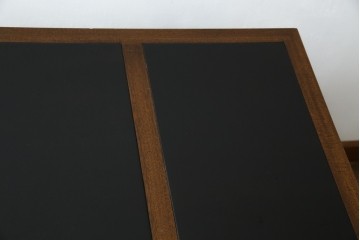 中古　DREXEL HERITAGE(ドレクセルヘリテイジ)　Triune(トライユン)　レザートップが格好いいマホガニー材製のデスク　定価約75万円相当　(R-054588)