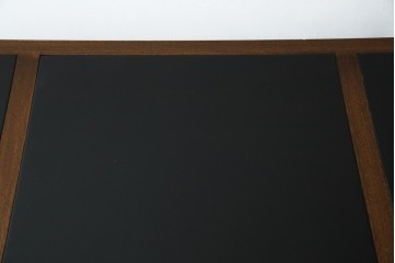 中古　DREXEL HERITAGE(ドレクセルヘリテイジ)　Triune(トライユン)　レザートップが格好いいマホガニー材製のデスク　定価約75万円相当　(R-054588)