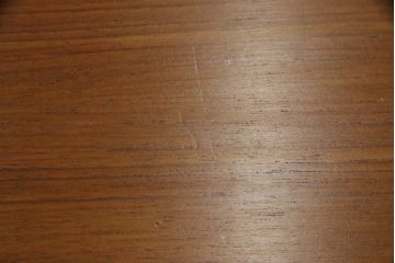 イギリスビンテージ　チーク材　ナチュラルテイストの空間づくりにおすすめのキャスター付きサイドテーブル(カフェテーブル、コーヒーテーブル、ヴィンテージ)(R-054597)