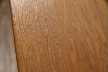 中古　民芸家具　屋久杉　品のある佇まいが上質な和の空間にピッタリな茶棚(収納棚、飾り棚、サイドボード)(R-054617)