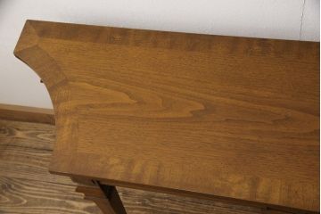 中古　美品　DREXEL HERITAGE(ドレクセルヘリテイジ)　品のある佇まいが目を引くコンソールテーブル(サイドテーブル)(R-054620)