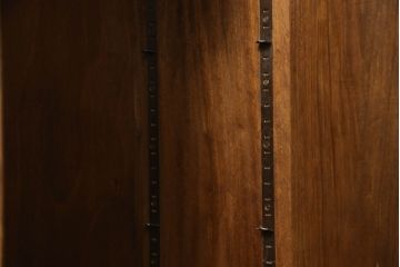 イギリスアンティーク　マホガニー材　クラシカルなデザインが魅力的なサイドボードキャビネット(飾り棚、戸棚)(R-054621)