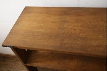 中古　美品　屋久杉　上質な和の空間づくりにおすすめの茶箪笥(茶棚、戸棚、収納棚、飾り棚)(R-054623)