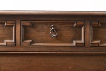 中古　美品　神戸洋家具　永田良介商店　高貴な雰囲気を漂わせる6段チェスト(引き出し、洋服タンス、整理タンス)(R-054628)