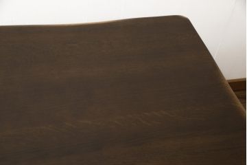 中古　美品　柏木工(KASHIWA)　WILDERNESS(ウィルダネス)　ナラ材　KT14H　ダイニングテーブル(定価約26万円)(食卓)(R-054635)