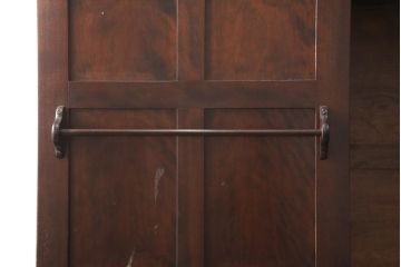 中古　美品　松本民芸家具　DII-12型　スリムで取り入れやすいワードローブ(洋服タンス、収納棚)(定価約46万円)(R-054642)
