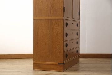 中古　美品　屋久杉　品のある佇まいが上質な和の空間にピッタリな着物箪笥(和たんす、衣装タンス、衣装盆、引き出し)(R-054643)