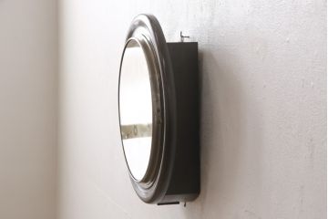 和製アンティーク　電池式　レトロなデザインが魅力的な掛け時計(古時計)(R-054678)