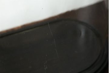 フランスアンティーク　中に入れるもので違った雰囲気を楽しめる!オーバル型ガラスドーム(グローブドマリエ、グローブ・ド・マリエ)(R-054681)