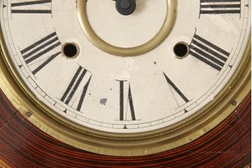 和製アンティーク　TRADE(S)MARK　精工舎(SEIKOSHA、セイコー)　歴史を刻んだ風合いが趣溢れるだるま時計(柱時計、古時計)(R-054684)