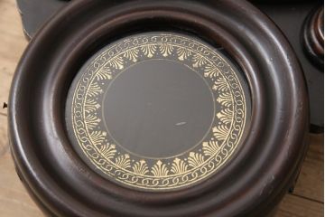 和製アンティーク　TRADE(S)MARK　精工舎(SEIKOSHA、セイコー)　明治期より受け継がれた味わい深いだるま時計(柱時計、古時計)(R-054685)