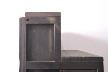 和製アンティーク　シンプルながらも趣ある佇まいが魅力的な階段箪笥(時代箪笥、収納箪笥、戸棚、収納棚)(R-054704)