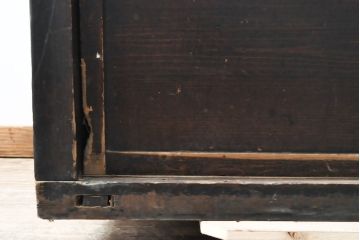 和製アンティーク　シンプルながらも趣ある佇まいが魅力的な階段箪笥(時代箪笥、収納箪笥、戸棚、収納棚)(R-054704)