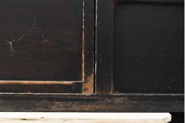 和製アンティーク　シンプルながらも趣ある佇まいが魅力的な階段箪笥(時代箪笥、収納箪笥、戸棚、収納棚)(R-054704)