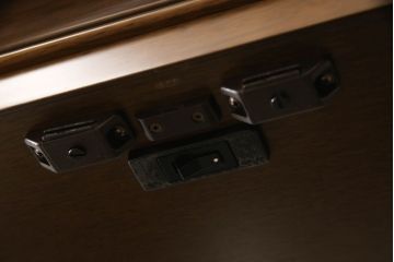 中古　maruni(マルニ木工)　地中海ロイヤル　飾棚80　キュリオケース(キャビネット、ガラスケース、ショーケース、飾り棚)(定価約50万円)(R-054718)