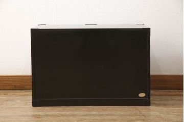 中古　美品　漆塗　国産民芸家具　和の趣あふれる小引き出し(小抽斗、小物収納、卓上収納)(R-054735)