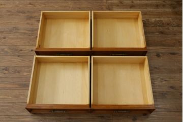 中古　超美品　横浜ダニエル(daniel)　温かみある風合いが魅力的なチェスト(引き出し、洋服タンス)(R-054743)