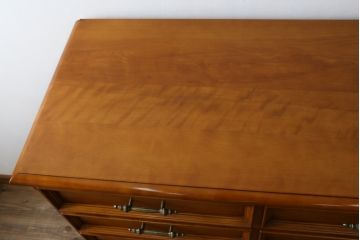 中古　超美品　横浜ダニエル(daniel)　温かみある風合いが魅力的なチェスト(引き出し、洋服タンス)(R-054743)