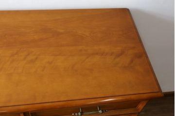中古　超美品　横浜ダニエル(daniel)　温かみある風合いが魅力的なチェスト(引き出し、洋服タンス)(R-054743)