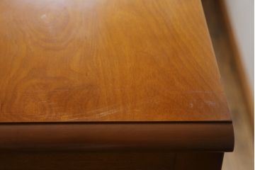 中古　超美品　横浜ダニエル(daniel)　温かみある風合いが魅力的なチェスト(引き出し、洋服タンス)(R-054743)