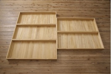 中古　超美品　横浜ダニエル(daniel)　木のあたたかみを感じる上品な衣装タンス　定価約180万円　(R-054748)