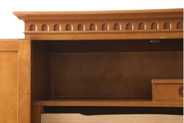 中古　超美品　横浜ダニエル(daniel)　木のあたたかみを感じる上品な衣装タンス(定価約180万円)(引き出し、チェスト、衣装盆、洋服タンス、着物箪笥)(R-054748)