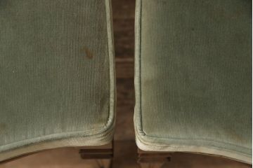 中古　DREXEL HERITAGE(ドレクセルヘリテイジ)　エレガントな空間を演出するダイニングチェア2脚セット(2脚定価 約60万円)(イス、椅子)(R-054749)