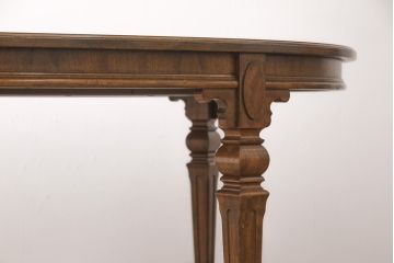 中古　DREXEL HERITAGE(ドレクセルヘリテイジ)　Cameo Classics(キャメオクラシックス)　マホガニー　エレガントな空間を演出するエクステンションテーブル(2人掛けダイニングテーブル、4人掛け、6人掛け)(R-054751)